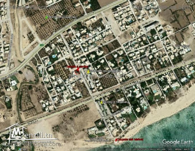 Terrain Nabeul -Plage Sidi Mahrsi 400m2