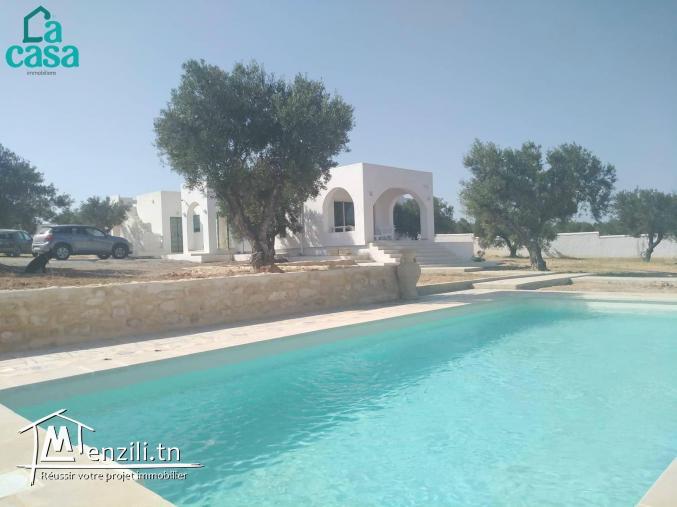 Villa plein pied à la compagne de Hammamet Sud