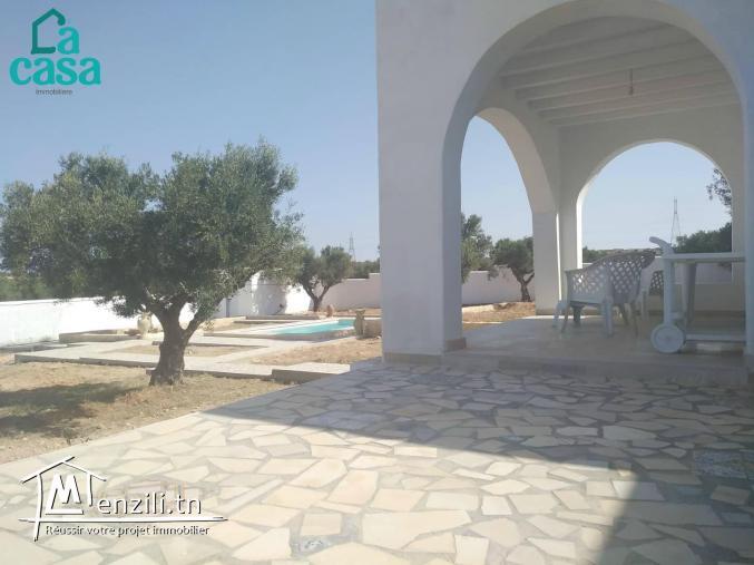 Villa plein pied à la compagne de Hammamet Sud