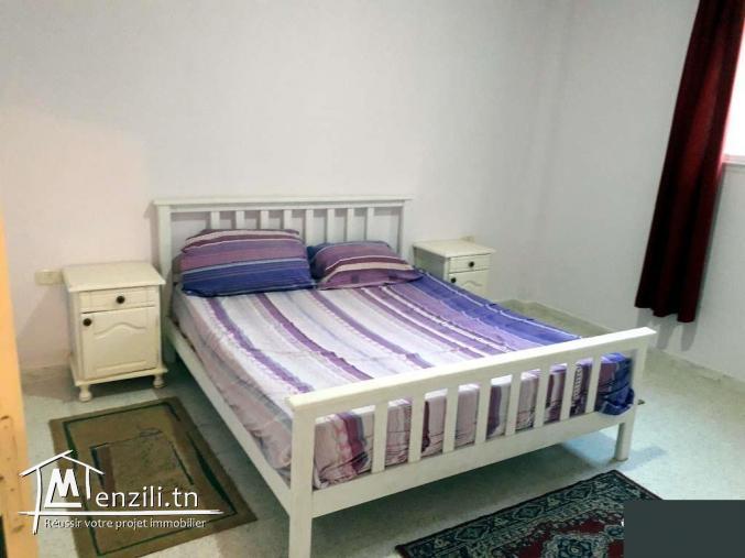 للكراء شقة مفروشة طنطانة شط مريم سوسة