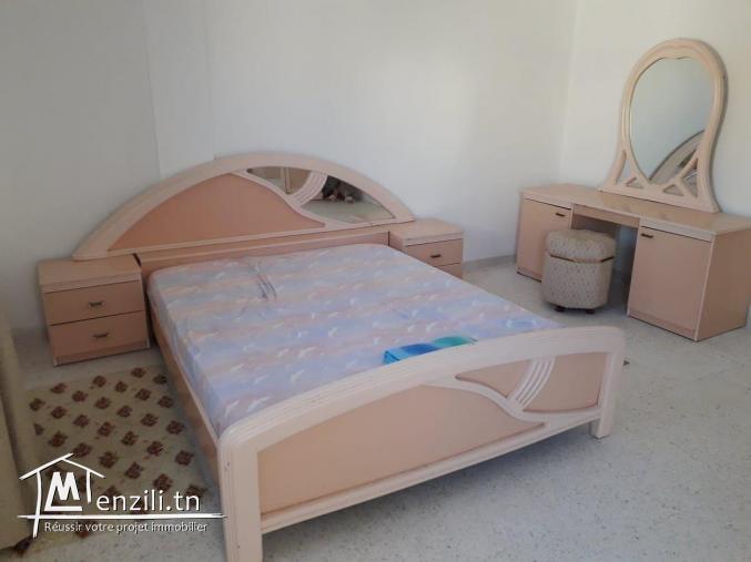 شقة مفروشة للكراء بطنطانة شط مريم سوسة