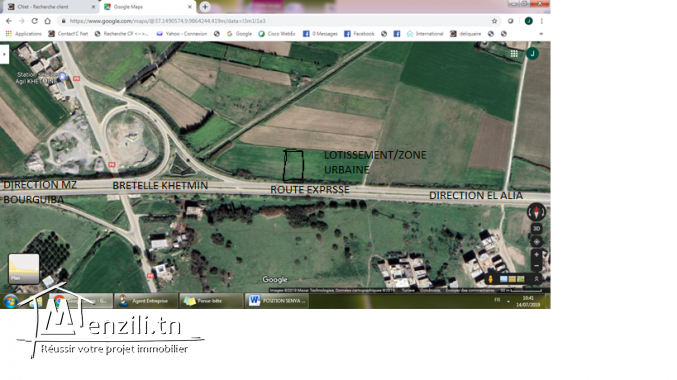 EL KHITMIN TERRAINS CONSTRUCTIBLE/TITRE BLEU