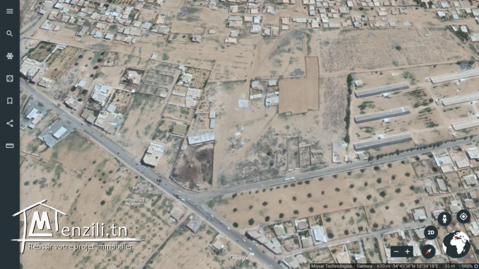 Terrain à vendre Sfax route Aéroport