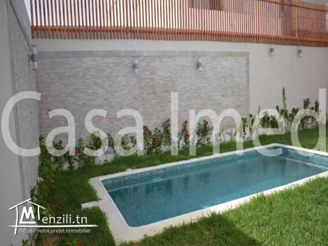une superbe villa toute neuve sise à la Soukra (Chotrana I)