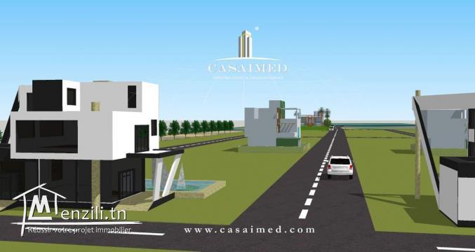 terrain vue sur mer de 500 m² à 60 mille tél 26122779