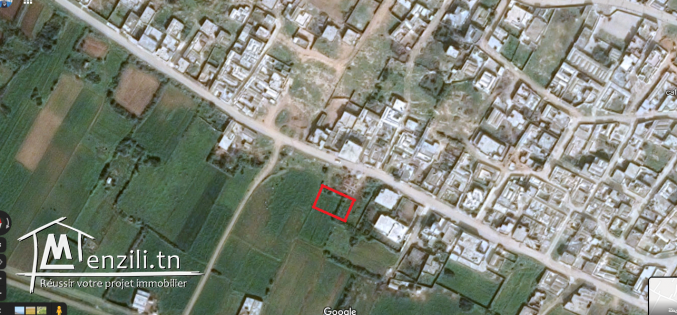 Terrain sur route Plage Nord