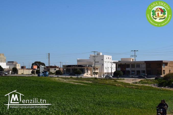 أراضي صالحة للبناء + شهادة ملكية في قليبية