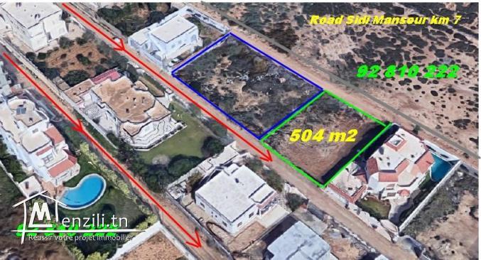 terrain à vendre sidi mansour km 7