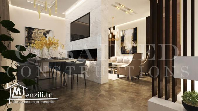 فيلا في طور الانجاز في اخر شهر أوت تكون حاضرة