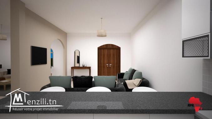 فيلا800 م على البحرفي طور الإنجاز