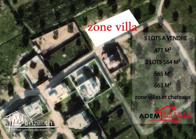 terrain bein situé dans un emplacement calme