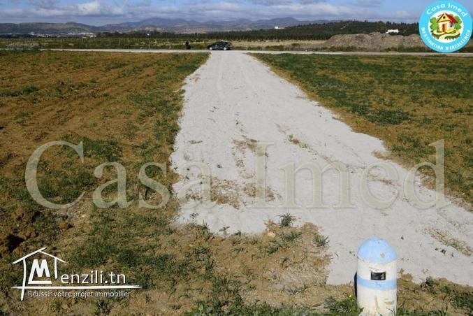des terrains à hammamet 5km à yasmin hammamet