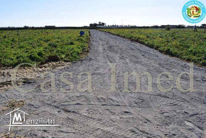 des terrains à hammamet 5km à yasmin hammamet