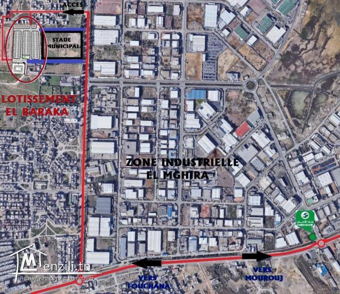 des lots à vendre avec promoteur