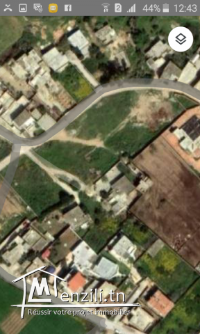 terrain à borj touil avec titre foncier individuel