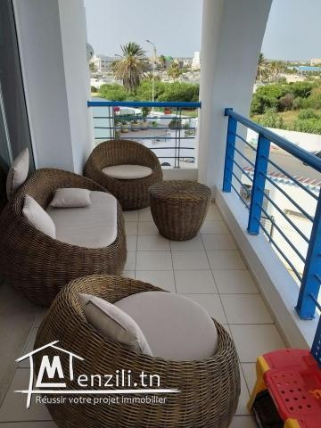 vente appartement à Nabeul pied dans l'eau