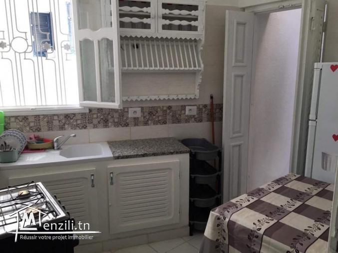 A louer appartement S+2 meuble a centre-ville Sousse