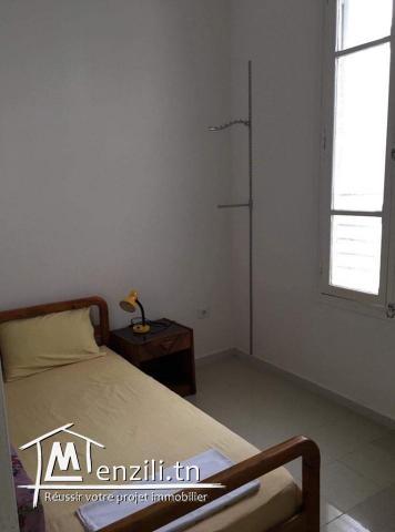 A louer appartement S+2 meuble a centre-ville Sousse
