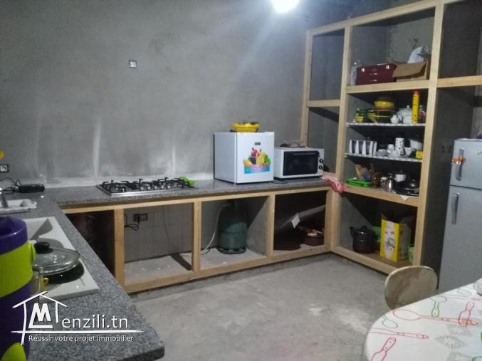 Villa 206m inachevée clôturée