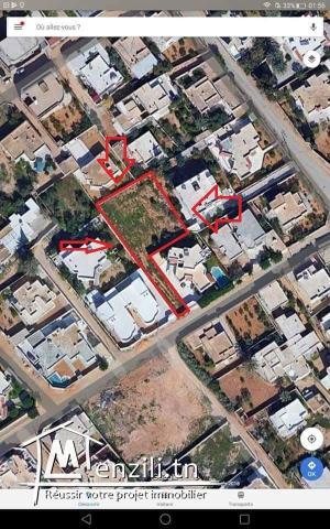 Terrain à Route Manzel Cheker à vendre