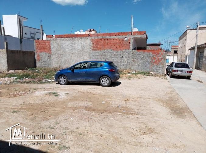 Terrain à ezzahra de 225 m2