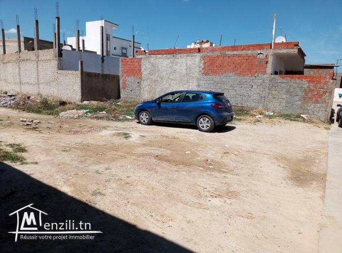 Terrain à ezzahra de 225 m2