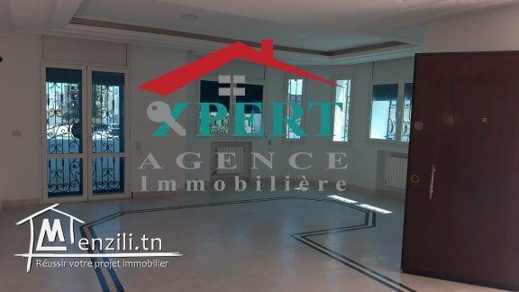 un rez de chaussée de haute standing à louer à khzema