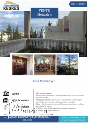 VILLA EL MENZAH 9 B