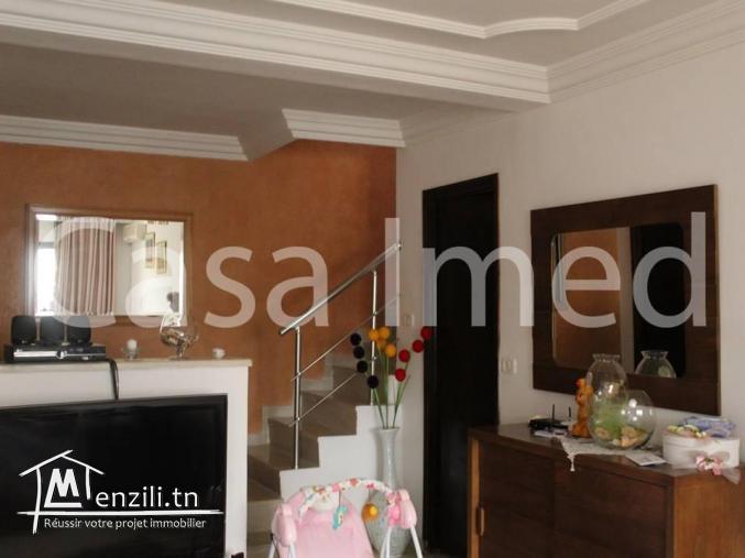 duplex à vendre cité riadh la marsa tél 26122779
