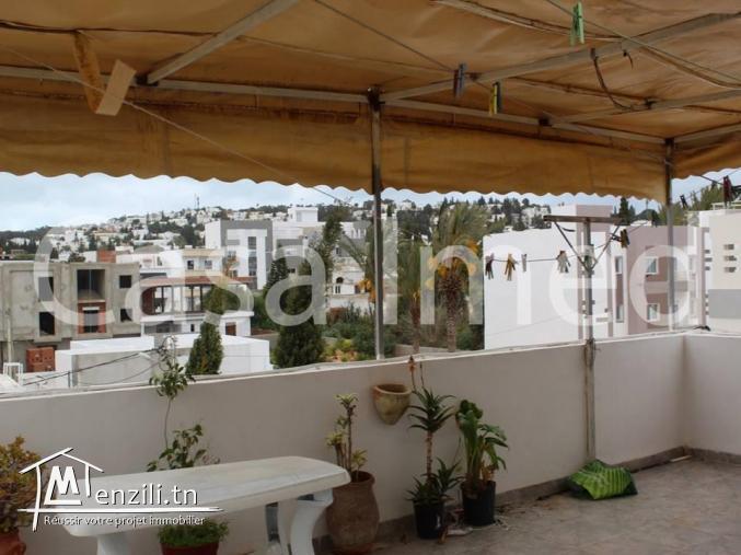duplex à vendre cité riadh la marsa tél 26122779