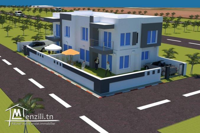 villa à vendre 400m à la plage tél 26122779