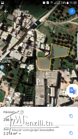 Terrain constructible a Ras jbel