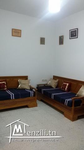 appartement au RDC au falaise de Monastir