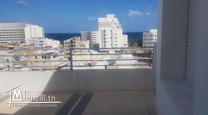 bel appartement a louer à corniche-sousse