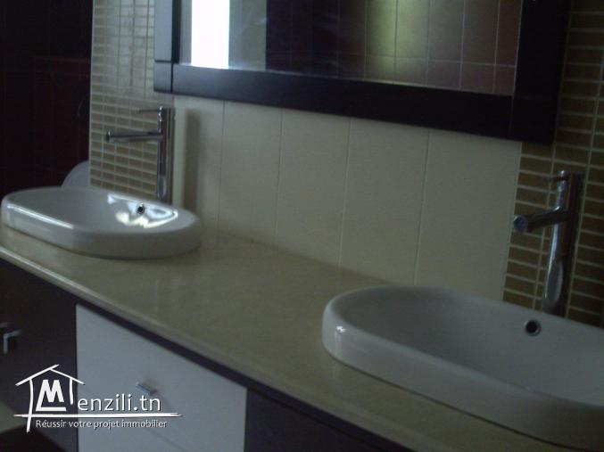 etage de villa meublé a louer a corniche-sousse