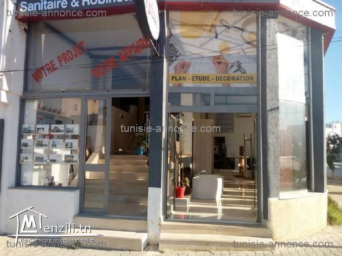 fond de commerce d'un showroom