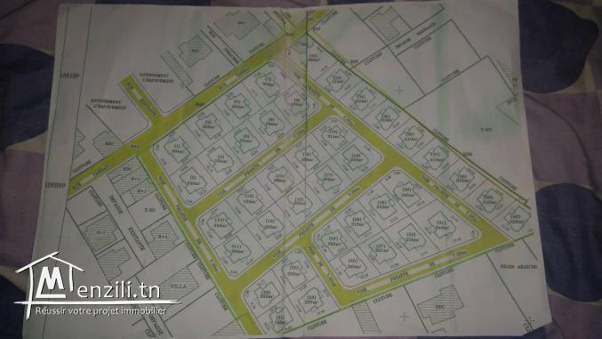 terrain à bouhnache kalaat el Andalous à vendre