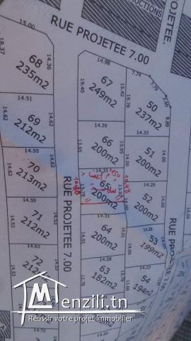 a vendre terrain 150m²