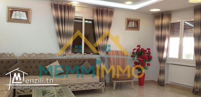 Appartement S+3 meublé- Zone Touristique- 800 dt/mois