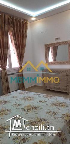 Appartement S+3 meublé- Zone Touristique- 800 dt/mois