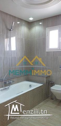 Appartement S+3 meublé- Zone Touristique- 800 dt/mois