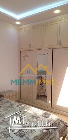 Appartement S+3 meublé- Zone Touristique- 800 dt/mois