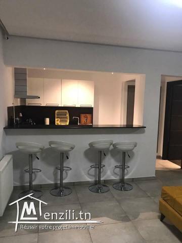 S+1 meublé de 68 m² à Cité Wafa