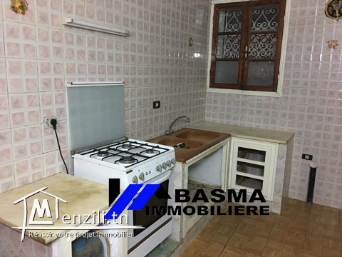 Rez de chaussée S+2 meublé à Sahloul