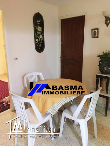 Rez de chaussée S+2 meublé à Sahloul