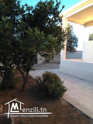 Une Belle Villa sur le plus haut point de Ben Arous avec titre bleu