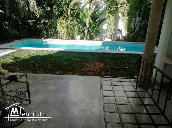 une Belle villa avec piscine à la Marsa