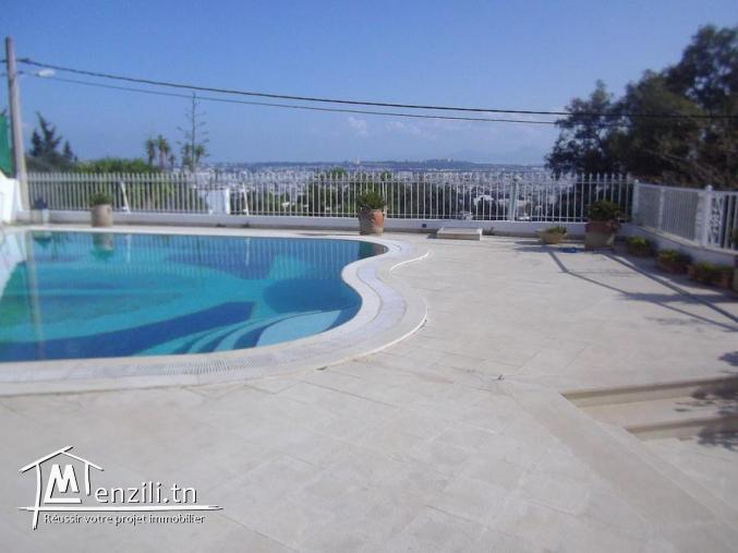 Villa de rêve à gammarth supérieur