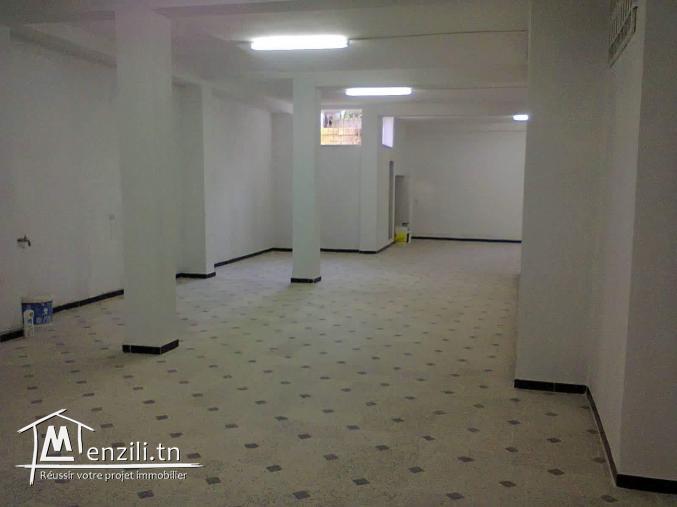 Dépôt de stockage 200 m2 à la soukra