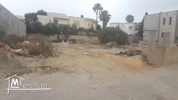 terrrain au  bord  du la rue  lac 1